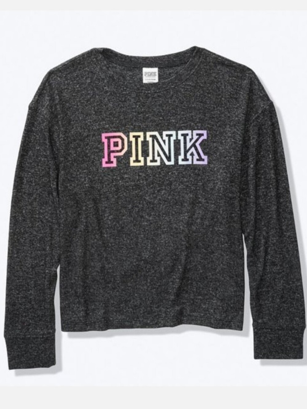 Victoria's secret pink cozy sleep long sleeve pajama top OVERSIZED XS